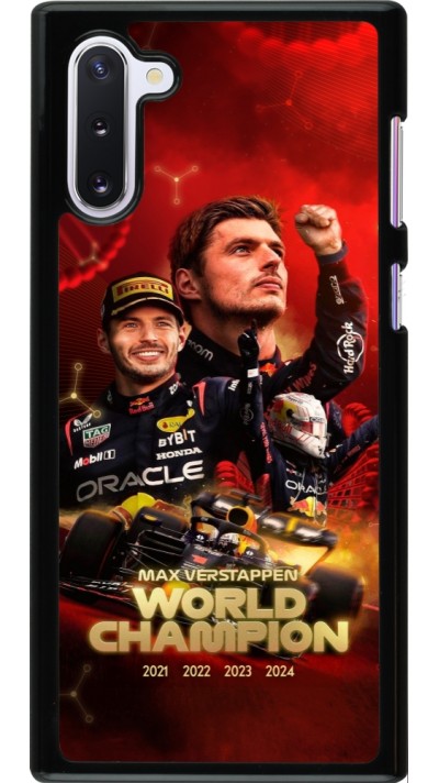 Samsung Galaxy Note 10 Case Hülle - Max Verstappen Champion 2023