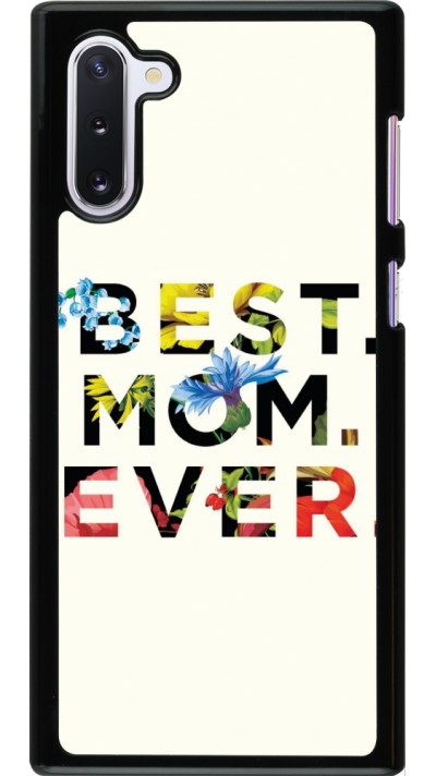 Samsung Galaxy Note 10 Case Hülle - Mom 2023 best Mom ever flowers