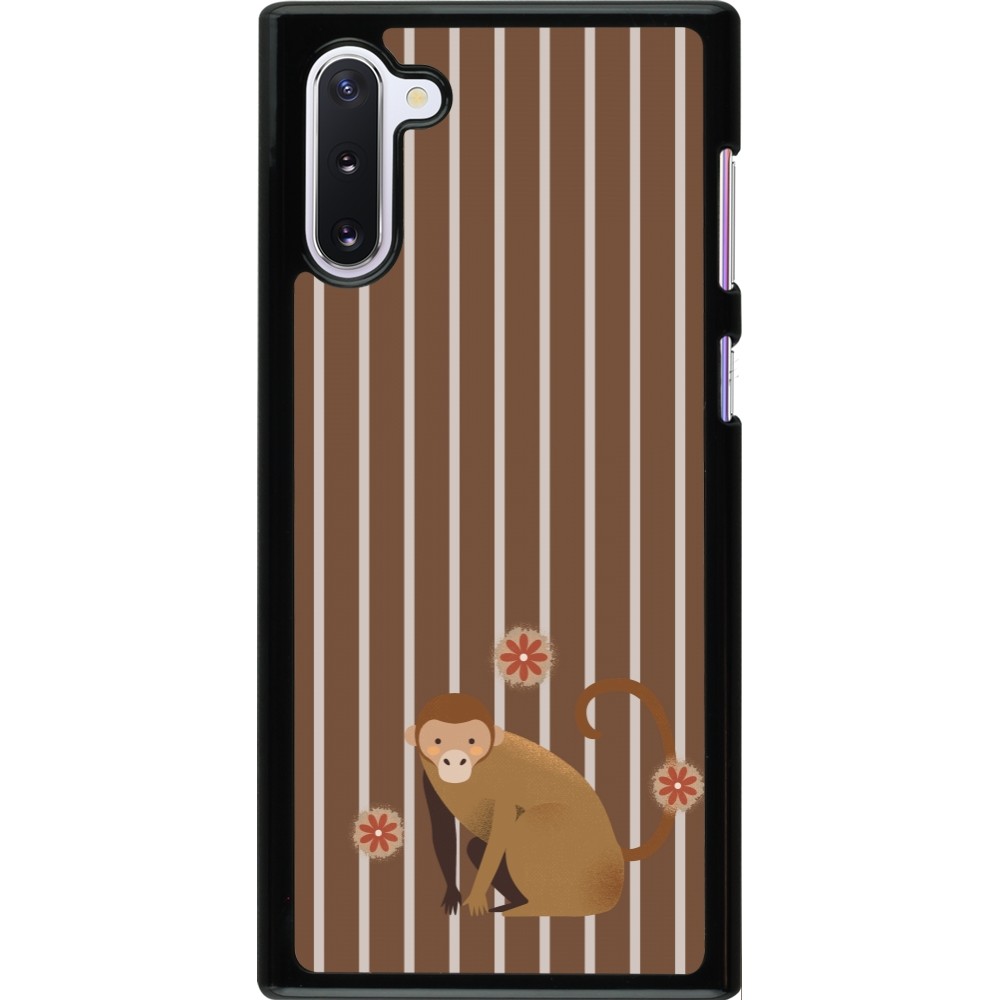 Coque Samsung Galaxy Note 10 - Monkey with stripes