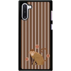 Coque Samsung Galaxy Note 10 - Monkey with stripes