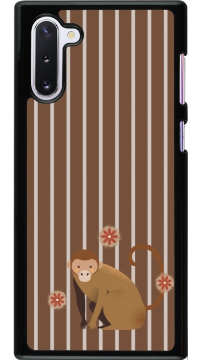 Coque Samsung Galaxy Note 10 - Monkey with stripes