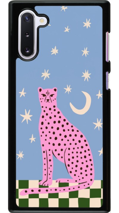 Samsung Galaxy Note 10 Case Hülle - Pink leopard with stars 2026