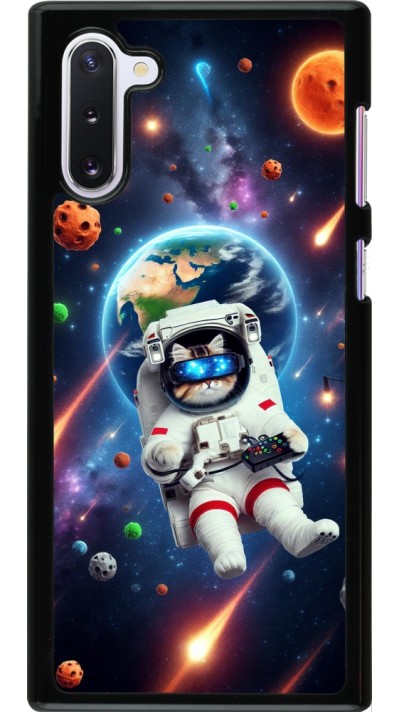 Samsung Galaxy Note 10 Case Hülle - VR SpaceCat Odyssee