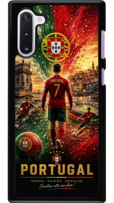 Coque Samsung Galaxy Note 10 - Football Portugal splash 2026