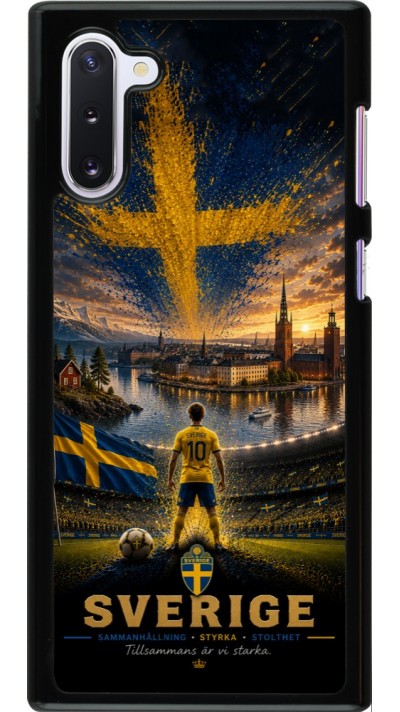 Coque Samsung Galaxy Note 10 - Football Suède splash 2026