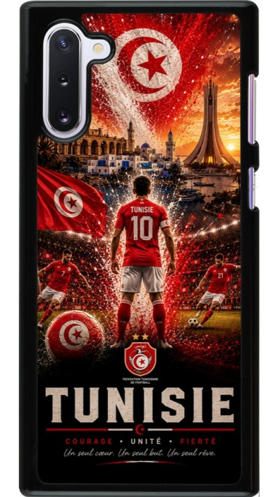 Coque Samsung Galaxy Note 10 - Football Tunisie splash 2026