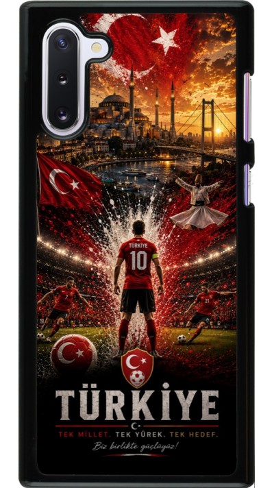Coque Samsung Galaxy Note 10 - Football Turquie splash 2026