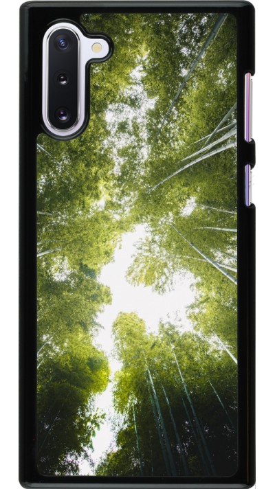 Samsung Galaxy Note 10 Case Hülle - Spring 23 forest blue sky