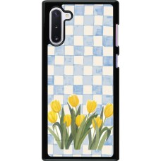 Samsung Galaxy Note 10 Case Hülle - Blue vichy tulips 2026
