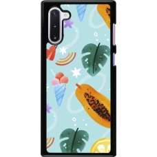 Samsung Galaxy Note 10 Case Hülle - Summer 2025 Pattern papaya