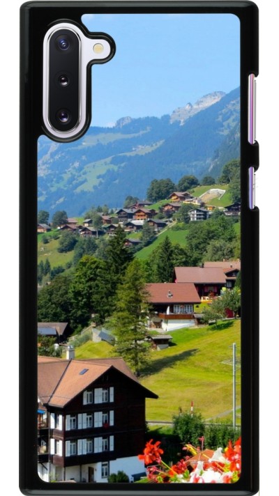 Coque Samsung Galaxy Note 10 - Fête Nationale Suisse Paysage