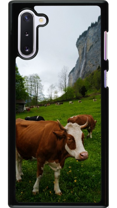 Coque Samsung Galaxy Note 10 - Fête Nationale Suisse Vaches