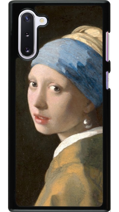 Samsung Galaxy Note 10 Case Hülle - Kunstbild - Das Mädchen mit dem Perlenohrring - Jan Vermeer