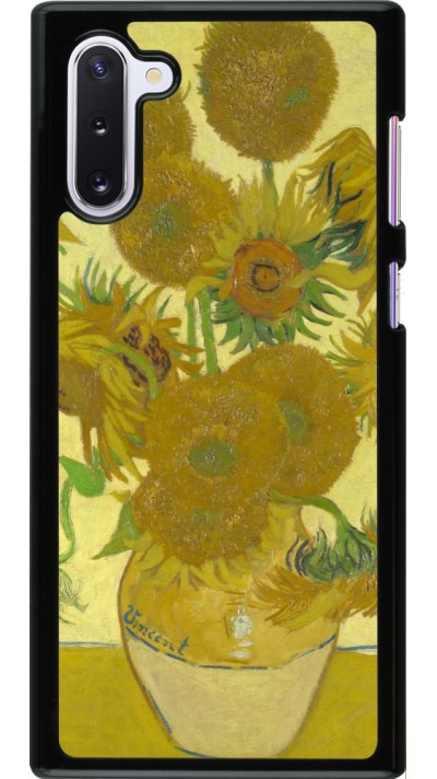 Samsung Galaxy Note 10 Case Hülle - Kunstbild - Sonnenblumen  - Van Gogh