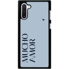 Samsung Galaxy Note 10 Case Hülle - Valentine 2024 mucho amor azul