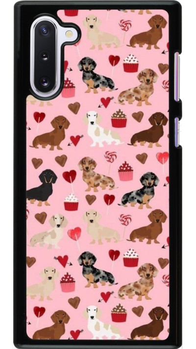 Samsung Galaxy Note 10 Case Hülle - Valentine 2024 puppy love