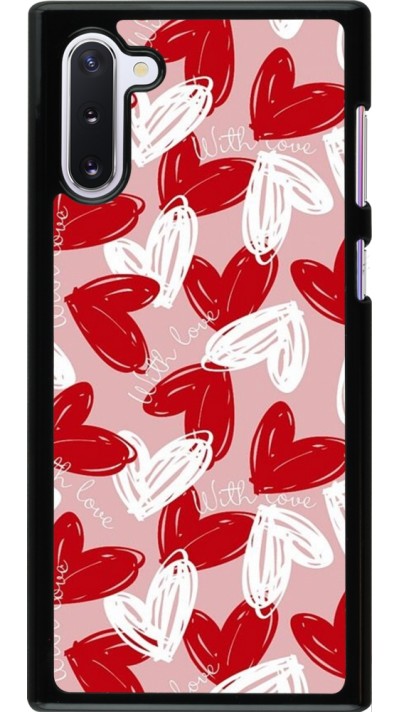 Samsung Galaxy Note 10 Case Hülle - Valentine 2024 with love heart