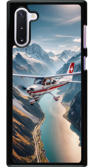 Samsung Galaxy Note 10 Case Hülle - Schweizer Alpenflug