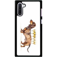 Samsung Galaxy Note 10 Case Hülle - Wine Teckel