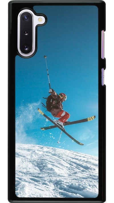 Samsung Galaxy Note 10 Case Hülle - Winter 22 Ski Jump