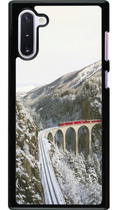 Samsung Galaxy Note 10 Case Hülle - Winter 25 Winter polar express