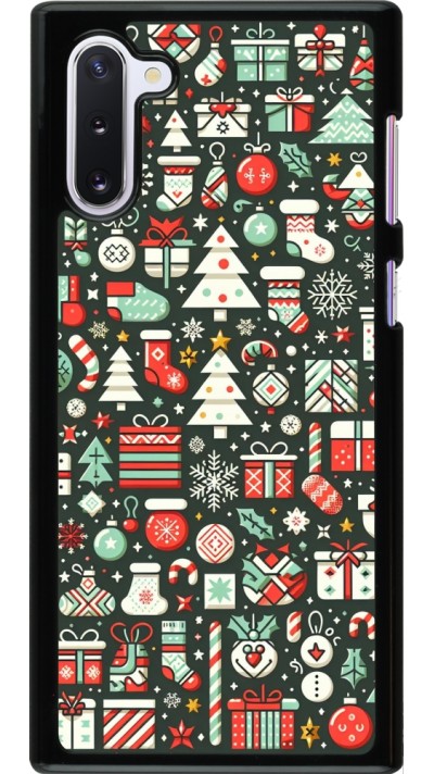 Samsung Galaxy Note 10 Case Hülle - Weihnachten 2023 Flachmuster