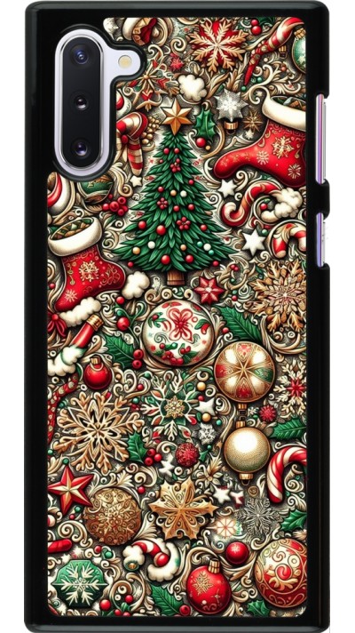 Samsung Galaxy Note 10 Case Hülle - Weihnachten 2023 Mikromuster