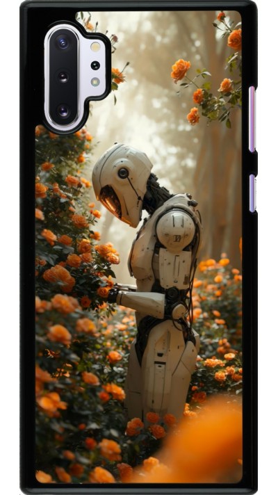 Coque Samsung Galaxy Note 10+ - Astronaut flowers 2025