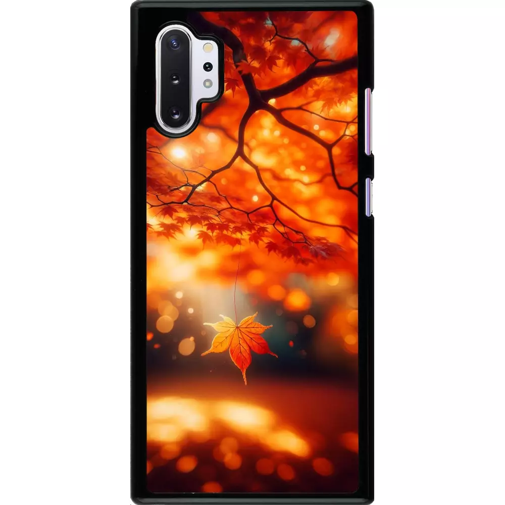 Samsung Galaxy Note 10+ Case Hülle - Herbst Magisch Orange