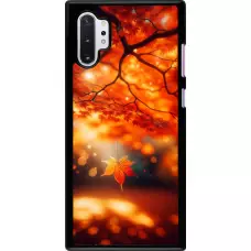 Samsung Galaxy Note 10+ Case Hülle - Herbst Magisch Orange