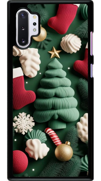 Coque Samsung Galaxy Note 10+ - Christmas 25 Christmas textiles