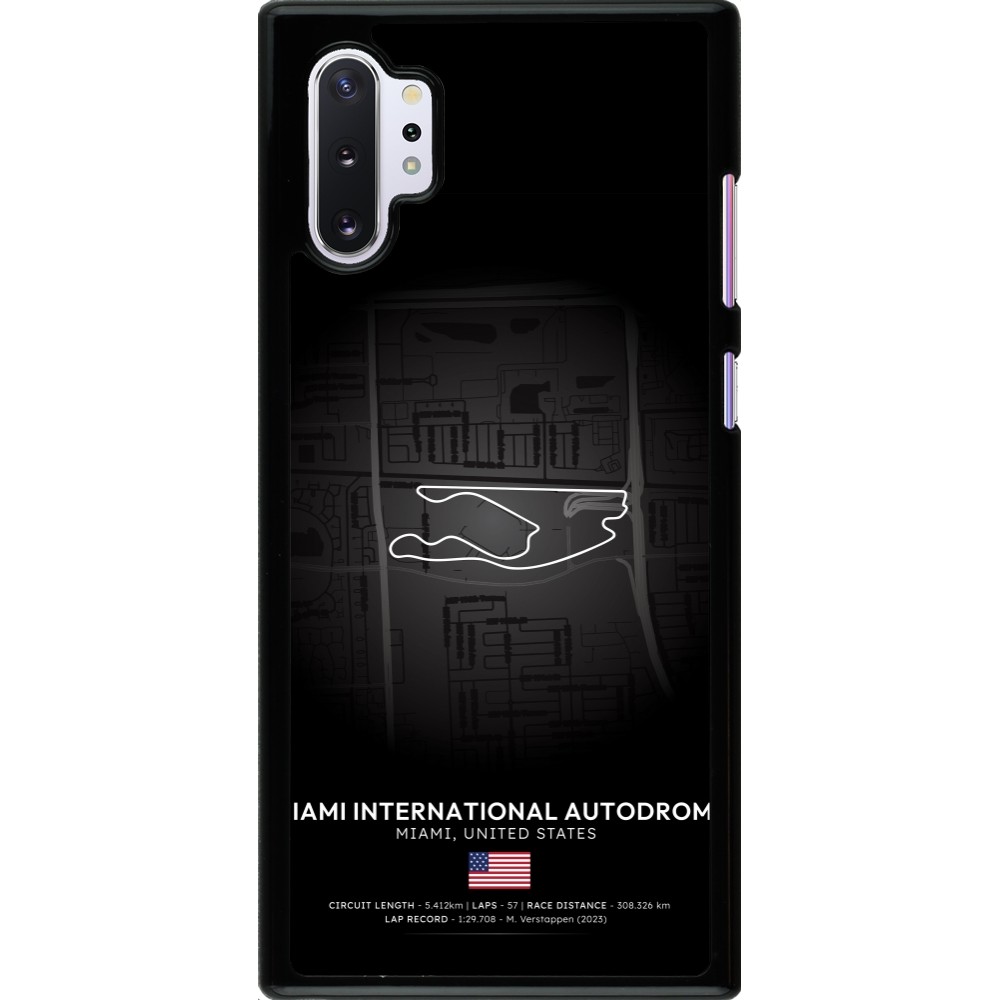 Samsung Galaxy Note 10+ Case Hülle - F1 Track 2025 Miami