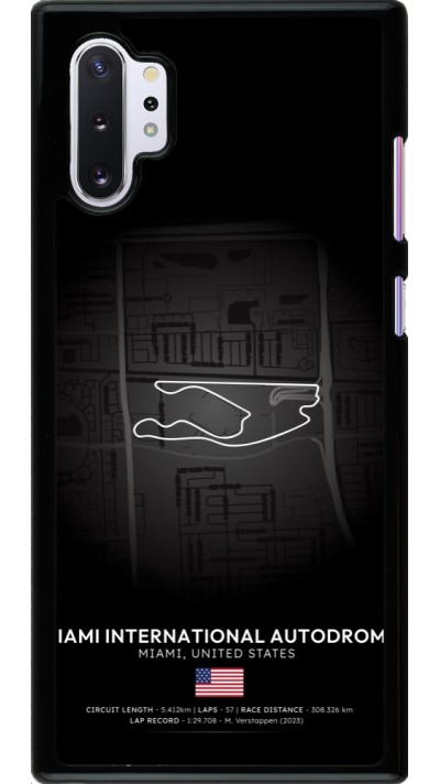 Samsung Galaxy Note 10+ Case Hülle - F1 Track 2025 Miami