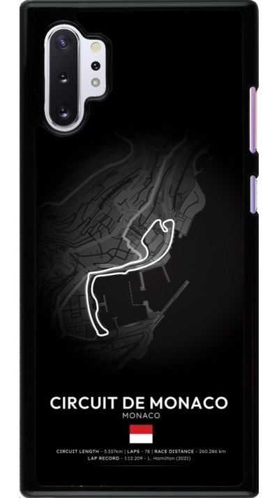 Samsung Galaxy Note 10+ Case Hülle - F1 Track 2025 Monaco