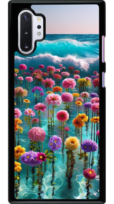 Coque Samsung Galaxy Note 10+ - Flower sea waves