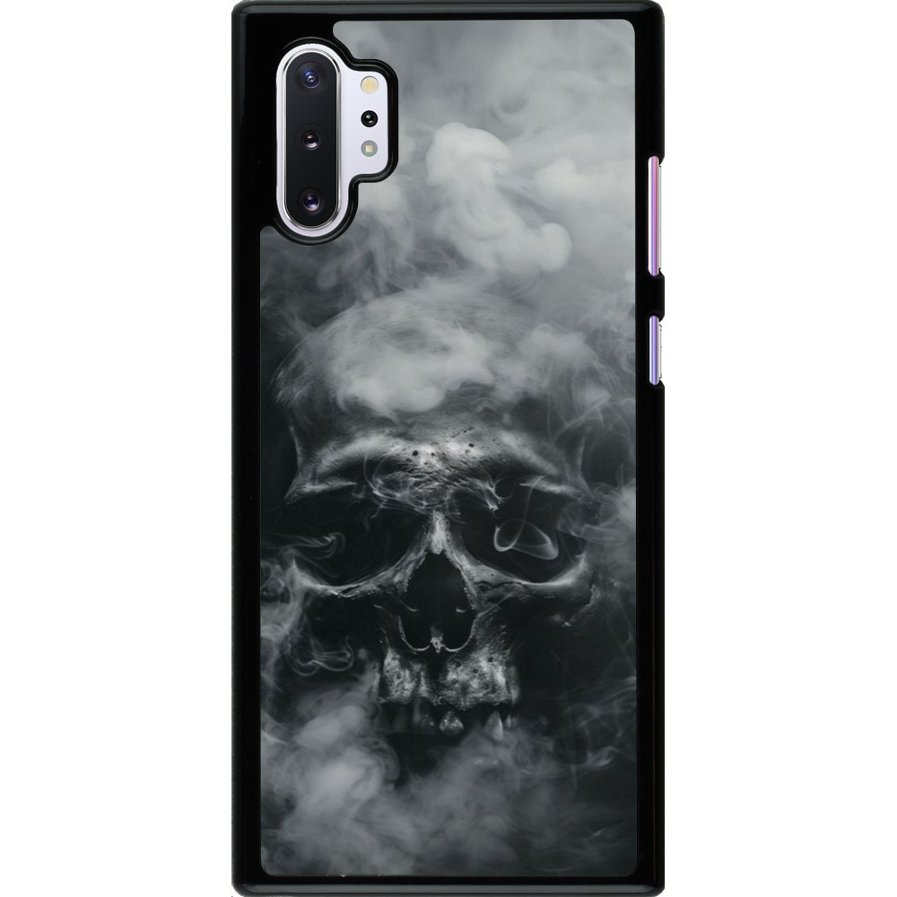 Samsung Galaxy Note 10+ Case Hülle - Halloween 2024 smoky skull