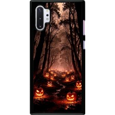Samsung Galaxy Note 10+ Case Hülle - Halloween 2025 Road of Terrifying Pumpkins