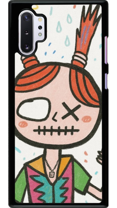 Coque Samsung Galaxy Note 10+ - Little Girl Sketch