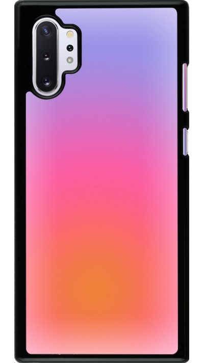 Samsung Galaxy Note 10+ Case Hülle - Orange Pink Blue Gradient