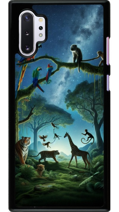 Coque Samsung Galaxy Note 10+ - Paradis des animaux exotiques