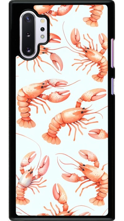 Coque Samsung Galaxy Note 10+ - Pattern de homards pastels