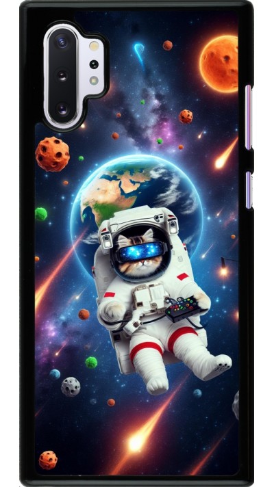 Samsung Galaxy Note 10+ Case Hülle - VR SpaceCat Odyssee