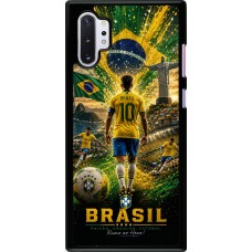 Samsung Galaxy Note 10+ Case Hülle - Fussball Brasilien splash 2026