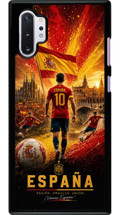 Coque Samsung Galaxy Note 10+ - Football Espagne splash 2026