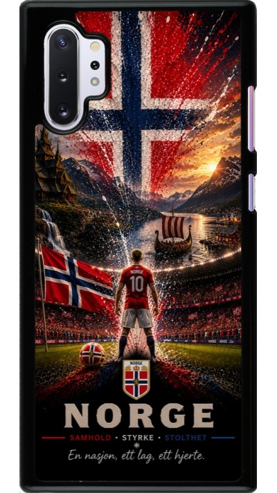 Coque Samsung Galaxy Note 10+ - Football Norvège splash 2026
