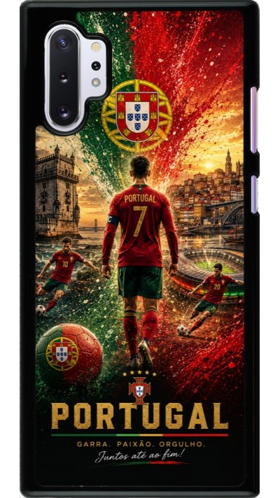 Coque Samsung Galaxy Note 10+ - Football Portugal splash 2026