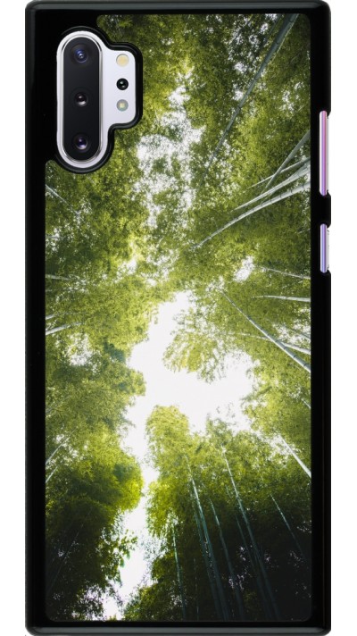 Samsung Galaxy Note 10+ Case Hülle - Spring 23 forest blue sky