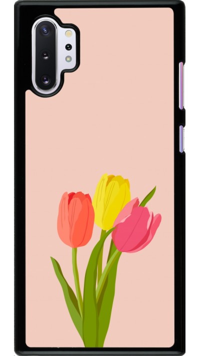 Samsung Galaxy Note 10+ Case Hülle - Spring 23 tulip trio