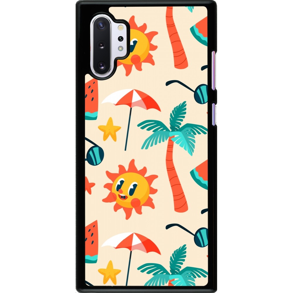 Samsung Galaxy Note 10+ Case Hülle - Summer 2025 Pattern soleil