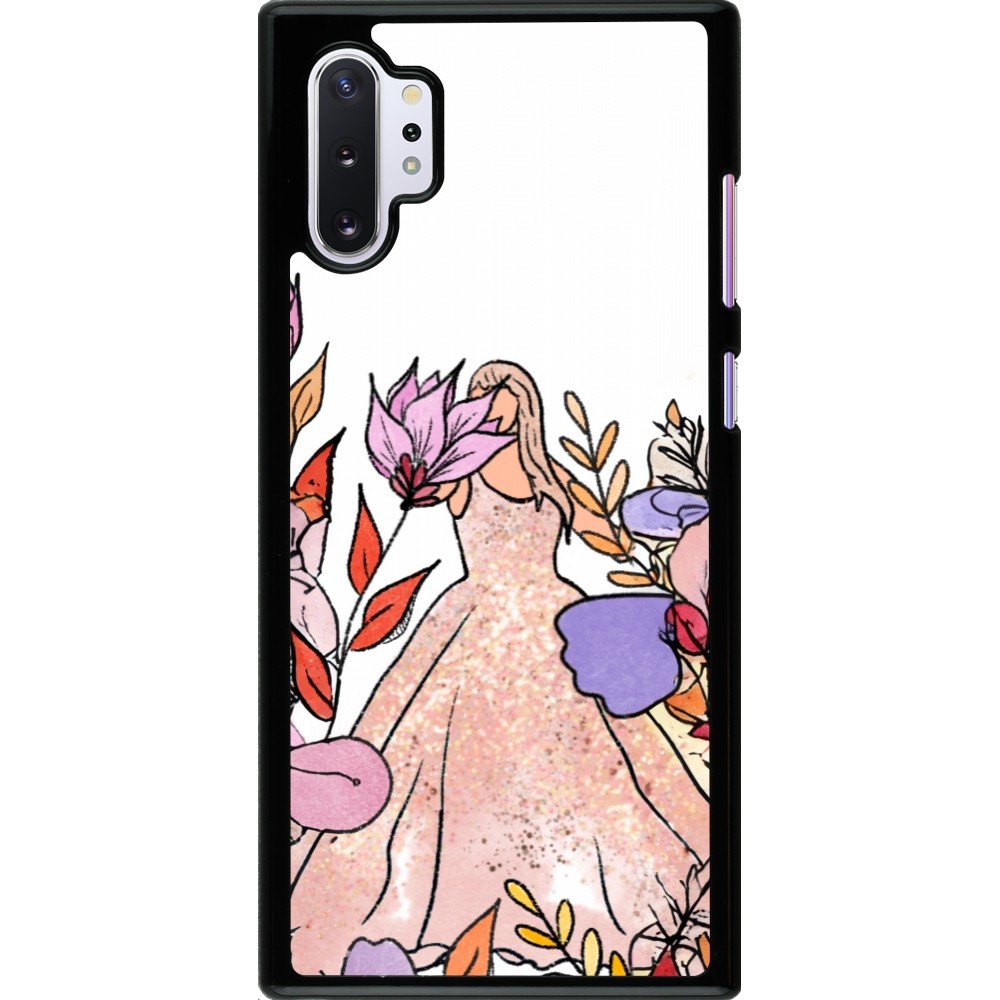 Coque Samsung Galaxy Note 10+ - Taylor Swift Sketch - White